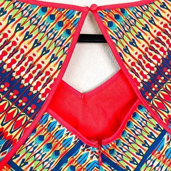 NEW! Ellen Tracy Vibrant A-Line Dress with Pockets, Size 10 - Picture 5 of 5